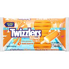 Twizzlers Orange Cream Pop Twists 11oz Bag 