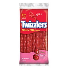 Twizzlers Pull n Peel Cherry 6oz Bag 