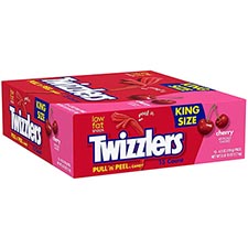 Twizzlers Pull n Peel Cherry King Size 15ct Box 