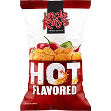 Uncle Rays Potato Chips Hot 8oz 9ct 