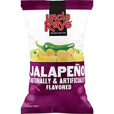Uncle Rays Potato Chips Jalapeno 3oz 12ct 