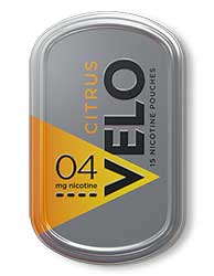 VELO Nicotine Pouches Citrus 4mg 5ct 