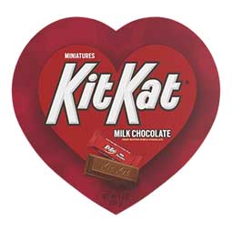 Valentines Kit Kat Minis In Heart Box 6.4oz 