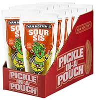 Van Holtens Sour Sis Pickle Pouches 12ct 