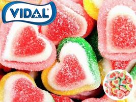 Vidal Gummi Triple Hearts 1lb 