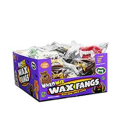 Wack-O-Wax Assorted Wax Fangs 24ct 