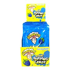 Warheads Popping Candy Blue Raspberry 20ct Box 