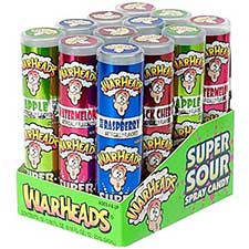 Warheads Super Sour Spray Candy 12ct Box 