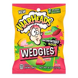 Warheads Wedgies 4.5oz Bag 