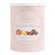 Washburn Belgium Chocolate Filled Citrus Mix 15.5oz Canister 