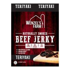 Wenzels Teriyaki Jerky 3oz Bag 