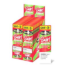 White Owl Cigarillos Swirl Strawberry Kiwi 30ct 