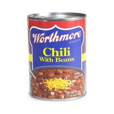 Worthmore Chili with Beans 20 Ounce Can 