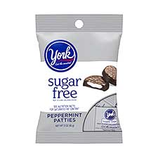 York Sugar Free Peppermint Patties 3oz Bag 