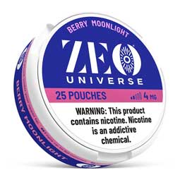 ZEO Universe Nicotine Pouches Berry Moonlight 4mg 5ct 