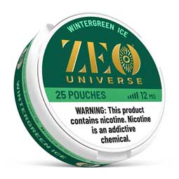 ZEO Universe Nicotine Pouches Wintergreen Ice 12mg 5ct 