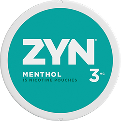 ZYN Nicotine Pouches Menthol 3mg 5ct 