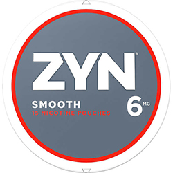 ZYN Nicotine Pouches Smooth 6mg 5ct 