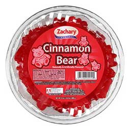 Zachary Cinnamon Bears 24oz Tub 