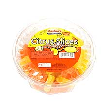 Zachary Citrus Slices 24oz Tub 