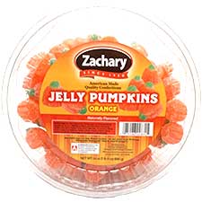 Zachary Fancy Jelly Pumpkins 24oz Tub 