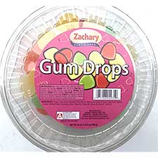Zachary Gum Drops 24oz Tub 