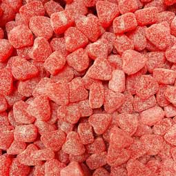 Zachary Sour Cherry Jelly Hearts 1 lb 