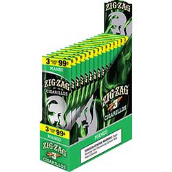 Zig Zag Cigarillos Mango 15 3pks 