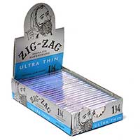 Zig Zag Ultra Thin 1.25 Rolling Papers 24ct Box 