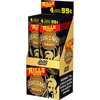 Zig Zag Wraps Gold 15 4PKS 