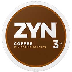 ZYN Nicotine Pouches Coffee 3mg 5ct 