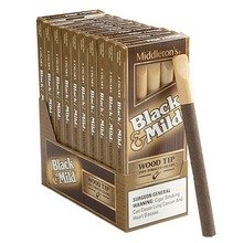 Black and Mild Original Wood Tip Cigars 10 5pks 