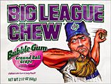 Big League Chew Ground Ball Grape 12ct Box 