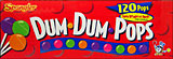 Spangler Dum Dums Pops 120ct Box 