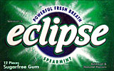 Wrigleys Eclipse Spearmint - 12/18pks