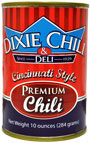 Dixie Chili Cincinnati Style 10 oz. Can 