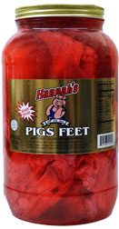 Hannahs Pickled Pigs Feet 4.25lb Jar 