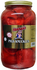 Hannahs Pickled Pigs Knuckles 4.25lb Jar 