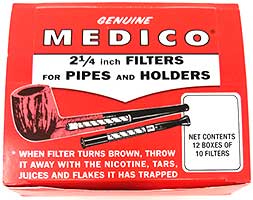 Medico Pipe Filters 12ct 