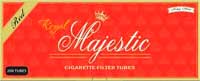 Royal Majestic Red Cigarette Tubes 100 200ct Box 