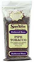 Super Value Buttered Rum Pipe Tobacco 12oz Bag 