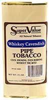 Super Value Whiskey Cavendish Pipe Tobacco 6 Pack 