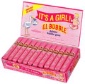 Its A Girl Bubble Gum Cigars 36ct Box 
