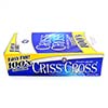 Criss Cross Cigarette Tubes Blue 100s 200ct 