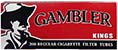 Gambler Full Flavor King Size Cigarette Tubes 200ct 