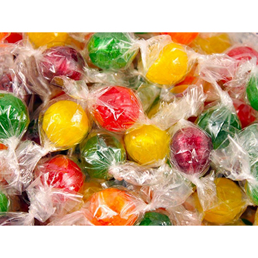 Quality Candy Sour Fruit Balls 1lb 