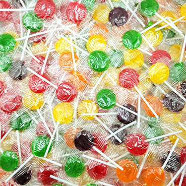 Quality Candy Assorted Lollipops 1lb 