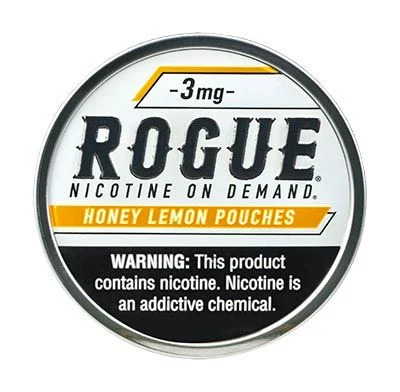 Rogue Nicotine Pouches Honey Lemon 3mg 5ct 