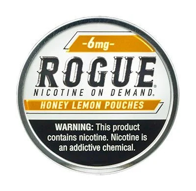 Rogue Nicotine Pouches Honey Lemon 6mg 5ct 