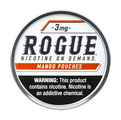 Rogue Nicotine Pouches Mango 3mg 5ct 